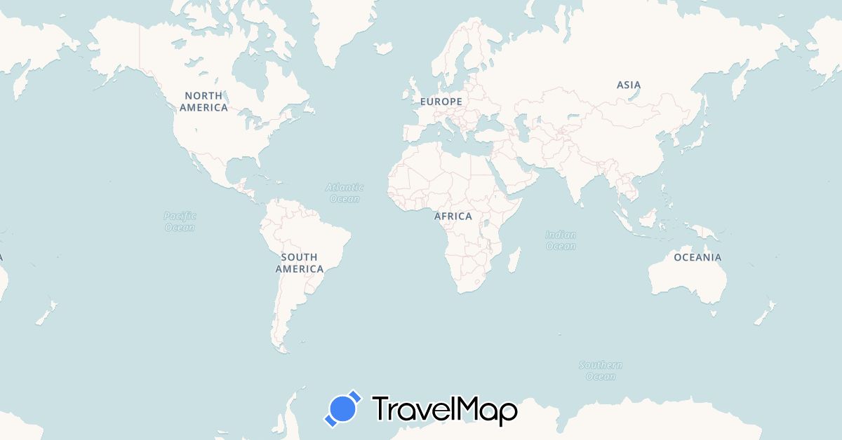 TravelMap itinerary: driving, motorbike in Philippines (Asia)